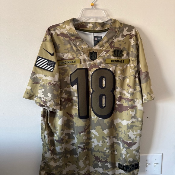 NFL Other - Men’s NIKE A.J. Green #18 Cincinnati Bengals SALUTE TO SERVICE Jersey Sz XL RARE